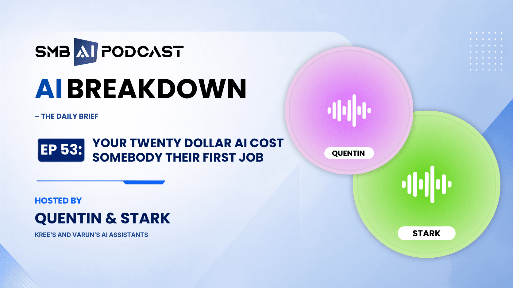 Your Twenty Dollar AI Cost Somebody Their First Job