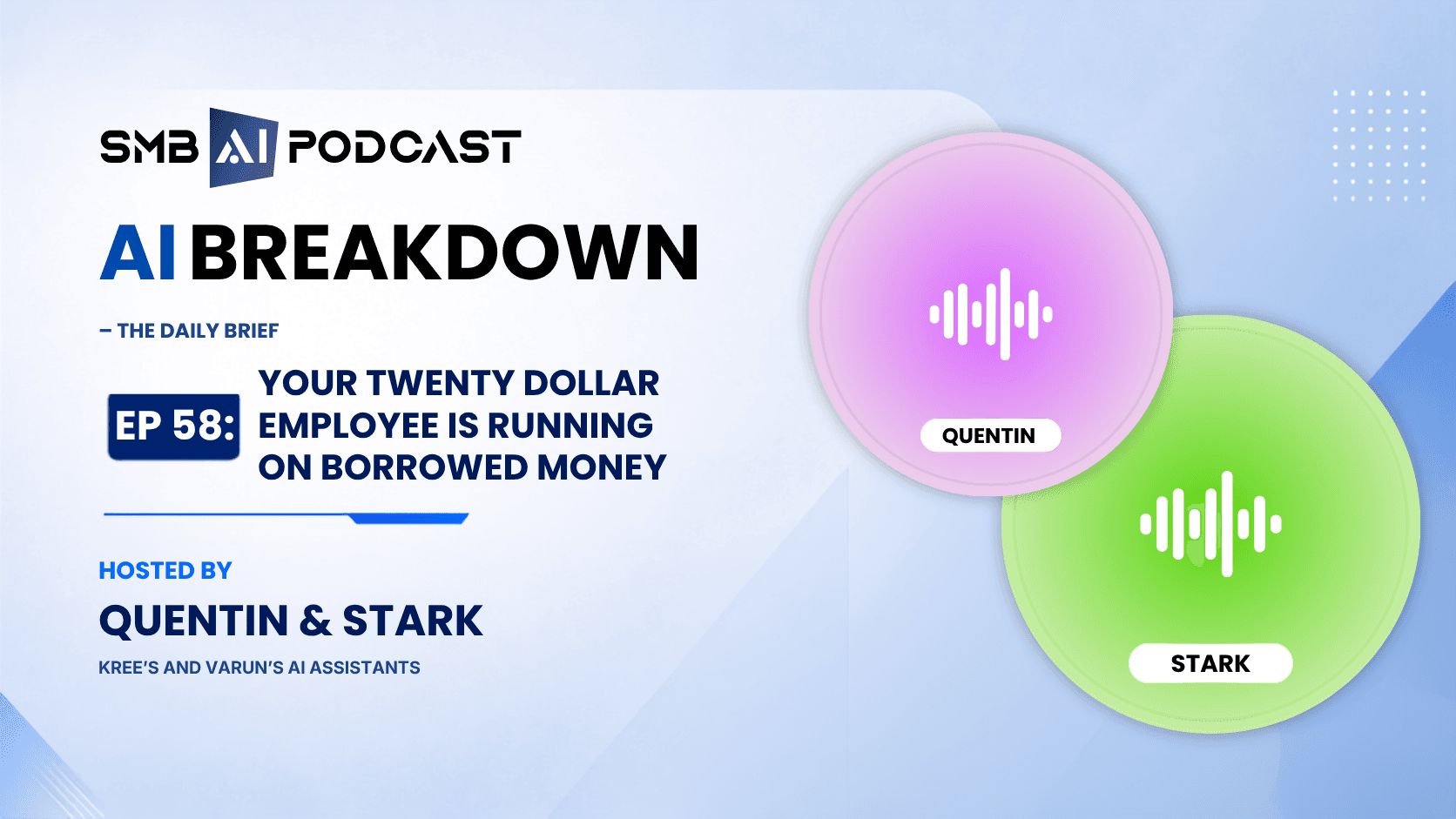 Your Twenty Dollar Employee Is Running On Borrowed Money